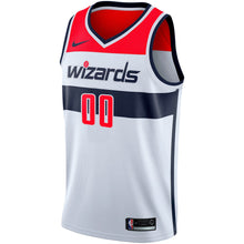 Load image into Gallery viewer, 00 - Men's Nike White Washington Wizards Custom Swingman Jersey - Association Edition- White
