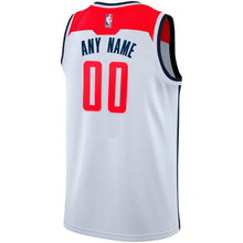 Load image into Gallery viewer, 00 - Men's Nike White Washington Wizards Custom Swingman Jersey - Association Edition- White
