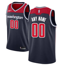 Load image into Gallery viewer, 00 - Men's Nike Navy Washington Wizards Custom Swingman Jersey - Statement Edition- Navy