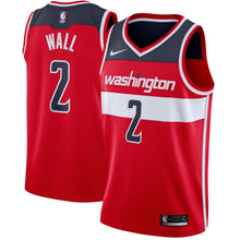 Load image into Gallery viewer, 02 - Men's Nike John Wall Red Washington Wizards Swingman Jersey - Icon Edition - Red