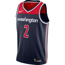 Load image into Gallery viewer, 02 - Men's Nike John Wall Navy Washington Wizards Swingman Jersey - Statement Edition- Navy