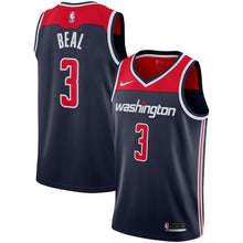 Load image into Gallery viewer, 03 - Men's Nike Bradley Beal Navy Washington Wizards Replica Swingman Jersey - Statement Edition - Navy