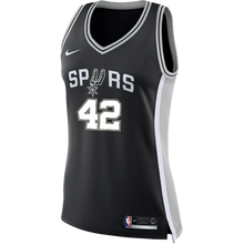 Load image into Gallery viewer, 42 - Bertans San Antonio Spurs Women's Nike Custom Personalized Icon Swingman Jersey - Black