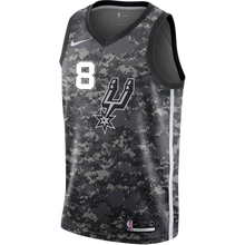 Load image into Gallery viewer, 8 - Mills San Antonio Spurs Men's Nike 2018-19 City Edition Swingman Personalized Jersey - Navy
