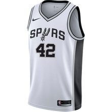 Load image into Gallery viewer, 42 - Bertans San Antonio Spurs Men's Nike Custom Personalized Icon Swingman Jersey - White