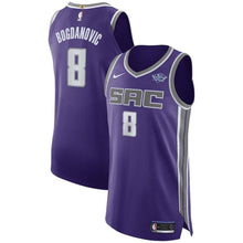 Load image into Gallery viewer, 8 - Men's Nike Bogdan Bogdanovic Purple Sacramento Kings Authentic Sponsor Patch Jersey – Icon Edition