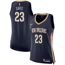 Load image into Gallery viewer, 23 - Women's Nike Anthony Davis Navy New Orleans Pelicans Swingman Jersey - Icon Edition - Navy