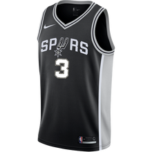 Load image into Gallery viewer, 3 - Paul San Antonio Spurs Men's Nike Custom Personalized Icon Swingman Jersey - Black