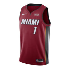 Load image into Gallery viewer, 01 - Chris Bosh Nike Miami Heat Statement Red Swingman Jersey - Red