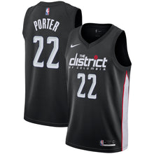 Load image into Gallery viewer, 22 - Men's Nike Otto Porter Black Washington Wizards City Edition Swingman Jersey - Black