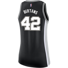 Load image into Gallery viewer, 42 - Bertans San Antonio Spurs Women's Nike Custom Personalized Icon Swingman Jersey - Black