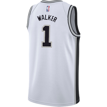 Load image into Gallery viewer, 1 - Walker San Antonio Spurs Men's Nike Custom Personalized Icon Swingman Jersey - White