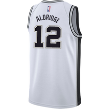 Load image into Gallery viewer, 12 - Aldridge San Antonio Spurs Men's Nike Custom Personalized Icon Swingman Jersey - White