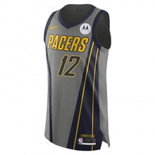 Load image into Gallery viewer, 12 - Tyreke Evans Indiana Pacers 18-19 City Edition Swingman Jersey - Grey