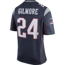 Load image into Gallery viewer, Nike Stephon Gilmore #24 Game Jersey-Navy