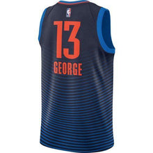 Load image into Gallery viewer, 13 - Oklahoma City Thunder Nike George Statement Swingman Jersey - Navy