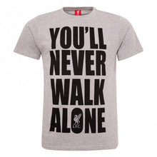 Load image into Gallery viewer, You'll Never Walk Alone Mens T-Shirt Mohamed FC Liverpool