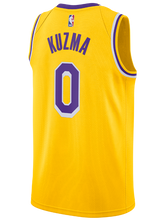 Load image into Gallery viewer, 0 - Los Angeles Lakers Kyle Kuzma 2018-19 Icon Edition Swingman Jersey - Gold