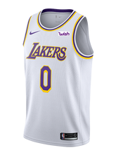 Load image into Gallery viewer, 0 - Los Angeles Lakers Kyle Kuzma 2018-19 Association Edition Swingman Jersey - White