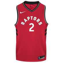 Load image into Gallery viewer, 02 - Raptors Men's Swingman Icon Jersey - Leonard - Red