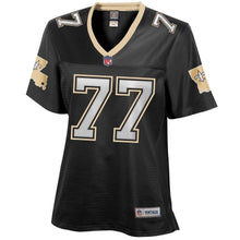 Load image into Gallery viewer, Women' New Orleans Saints Willie Roaf Black Retired Player Jersey