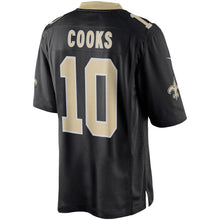 Load image into Gallery viewer, Men' Nike Brandin Cooks Black New Orleans Saints Limited Jersey