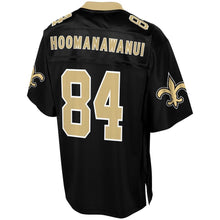 Load image into Gallery viewer, Men' NFL Pro Line Michael Hoomanawanui Black New Orleans Saints Team Color Jersey