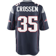 Load image into Gallery viewer, Nike Keion Crossen #35 Game Jersey-Navy