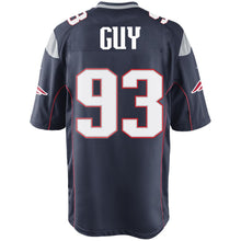 Load image into Gallery viewer, Nike Lawrence Guy #93 Game Jersey-Navy