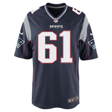 Load image into Gallery viewer, Nike Marcus Cannon #61 Game Jersey-Navy