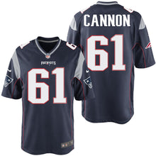 Load image into Gallery viewer, Nike Marcus Cannon #61 Game Jersey-Navy
