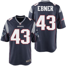 Load image into Gallery viewer, Nike Nate Ebner #43 Game Jersey-Navy