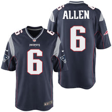 Load image into Gallery viewer, Nike Ryan Allen #6 Game Jersey-Navy