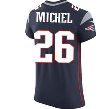 Load image into Gallery viewer, Nike Elite Vapor Sony Michel #26 Jersey-Navy