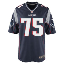 Load image into Gallery viewer, Nike Ted Karras #75 Game Jersey-Navy