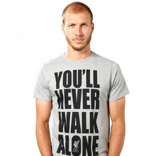 Load image into Gallery viewer, You'll Never Walk Alone Mens T-Shirt Mohamed FC Liverpool