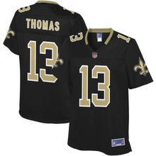 Load image into Gallery viewer, Women' NFL Pro Line Michael Thomas Black New Orleans Saints Player Jersey