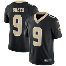 Load image into Gallery viewer, Men' Nike Drew Brees Black New Orleans Saints Vapor Untouchable Limited Player Jersey
