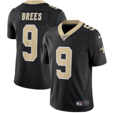 Load image into Gallery viewer, Youth Nike Drew Brees Black New Orleans Saints Vapor Untouchable Limited Player Jersey