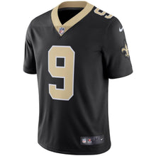 Load image into Gallery viewer, Youth Nike Drew Brees Black New Orleans Saints Vapor Untouchable Limited Player Jersey
