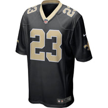 Load image into Gallery viewer, Men' Nike Marshon Lattimore Black New Orleans Saints Game Jersey