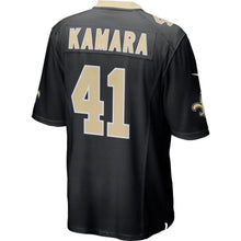 Load image into Gallery viewer, Men' Nike Alvin Kamara Black New Orleans Saints Game Jersey