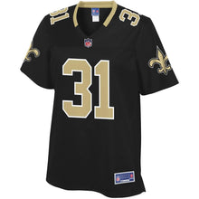 Load image into Gallery viewer, Women' NFL Pro Line Chris Banjo Black New Orleans Saints Team Color Player Jersey