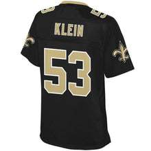 Load image into Gallery viewer, Women' NFL Pro Line A.J. Klein Black New Orleans Saints Team Color Player Jersey