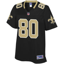 Load image into Gallery viewer, Women' NFL Pro Line Austin Carr Black New Orleans Saints Team Color Player Jersey