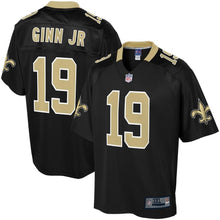 Load image into Gallery viewer, Men' NFL Pro Line Ted Ginn Jr Black New Orleans Saints Big &amp; Tall Player Jersey