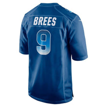Load image into Gallery viewer, Men' Nike Drew Brees Royal NFC 2019 Pro Bowl Game Jersey