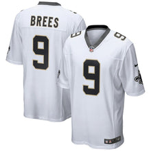Load image into Gallery viewer, Men' Nike Drew Brees White New Orleans Saints Game Jersey