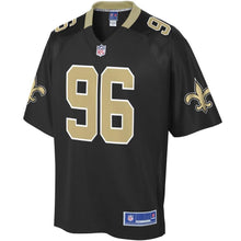 Load image into Gallery viewer, Men' NFL Pro Line Woodrow Hamilton Black New Orleans Saints Big &amp; Tall Player Jersey