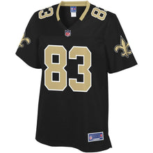 Load image into Gallery viewer, Women' NFL Pro Line Deon Yelder Black New Orleans Saints Player Jersey